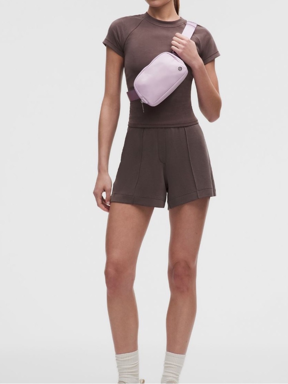 lululemon athletica Lilac Crossbody Belt Bag
